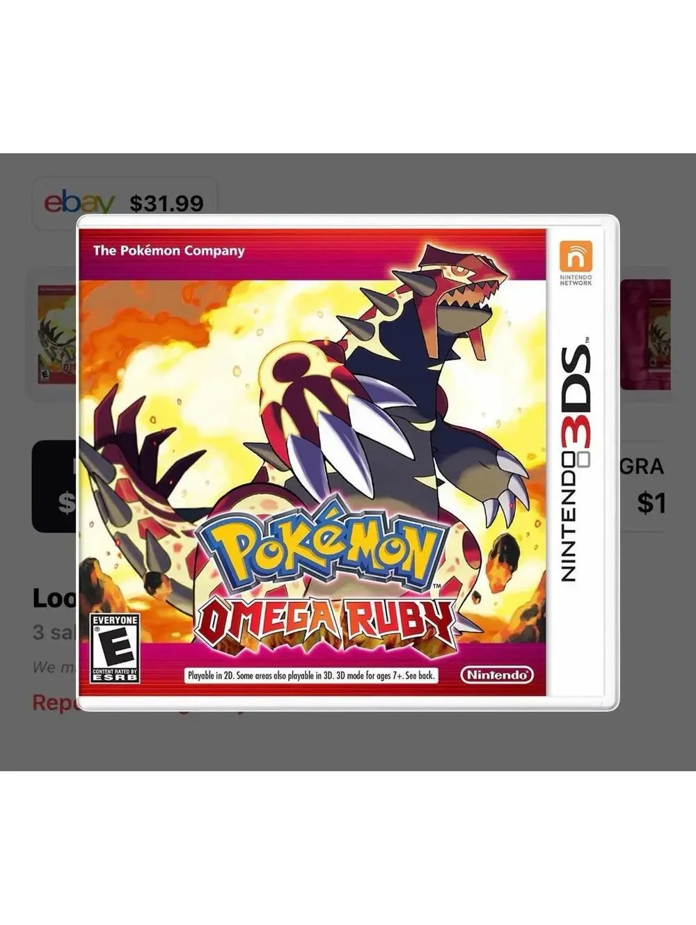 Pokémon Omega Ruby for Nintendo 3DS